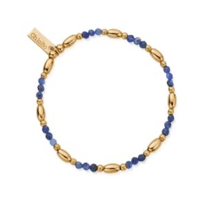 ChloBo Gold Iconic Initial Bracelet - N - Women