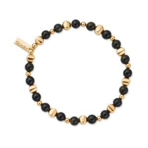 ChloBo Gold Iconic Initial Bracelet - N - Women